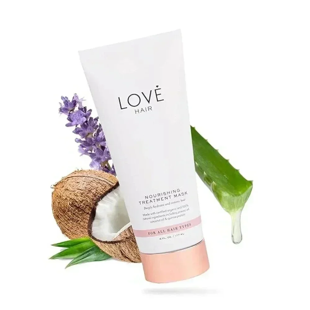 LOVE‎ Hair Mask, All Natural, Paraben & Sulfate Free, Vegan, 6oz